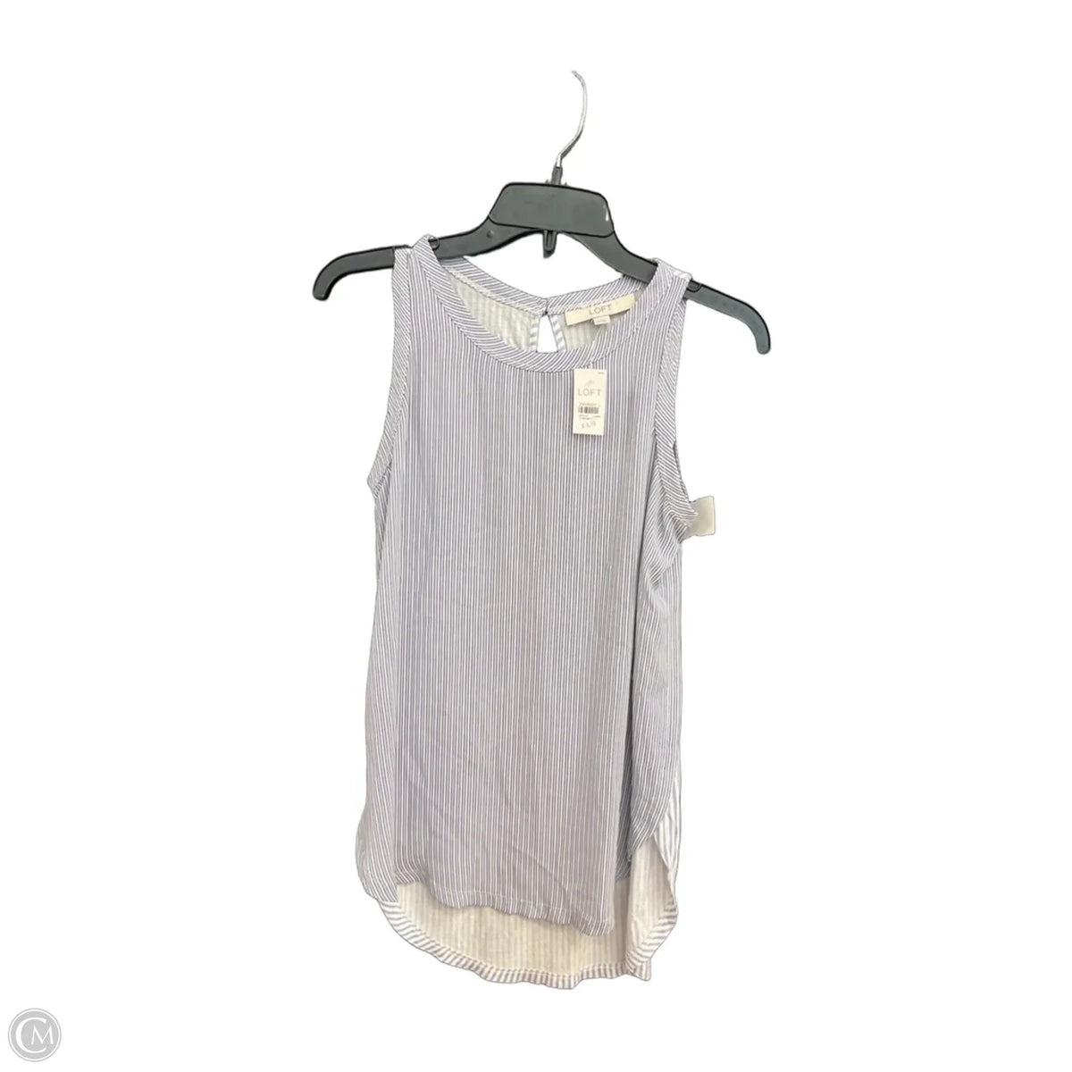 Top Sleeveless By Loft In Blue, Size: Xs