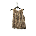 Top Sleeveless By Clothes Mentor In Animal Print, Size: L