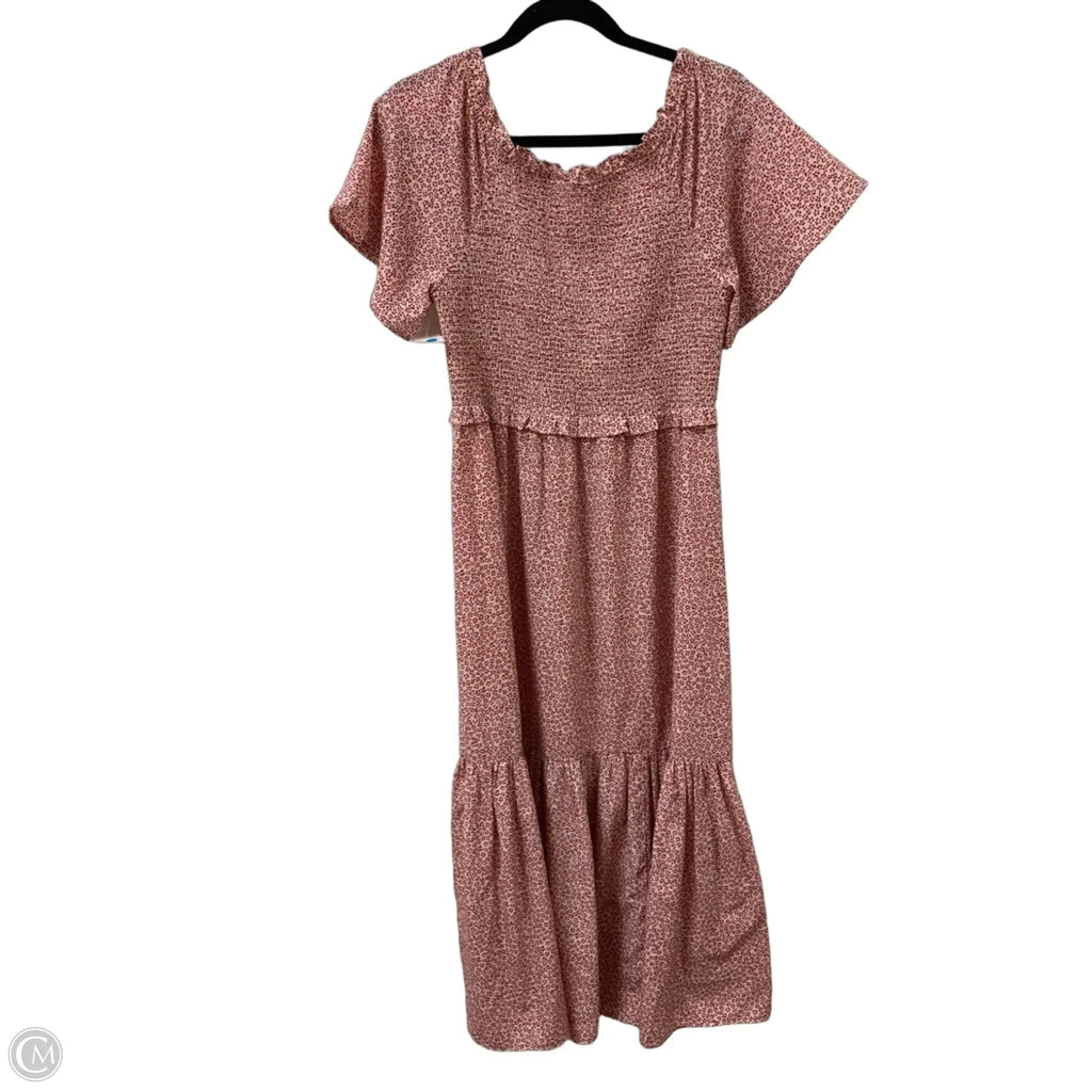 Dress Casual Maxi By Ellison In Red, Size: S