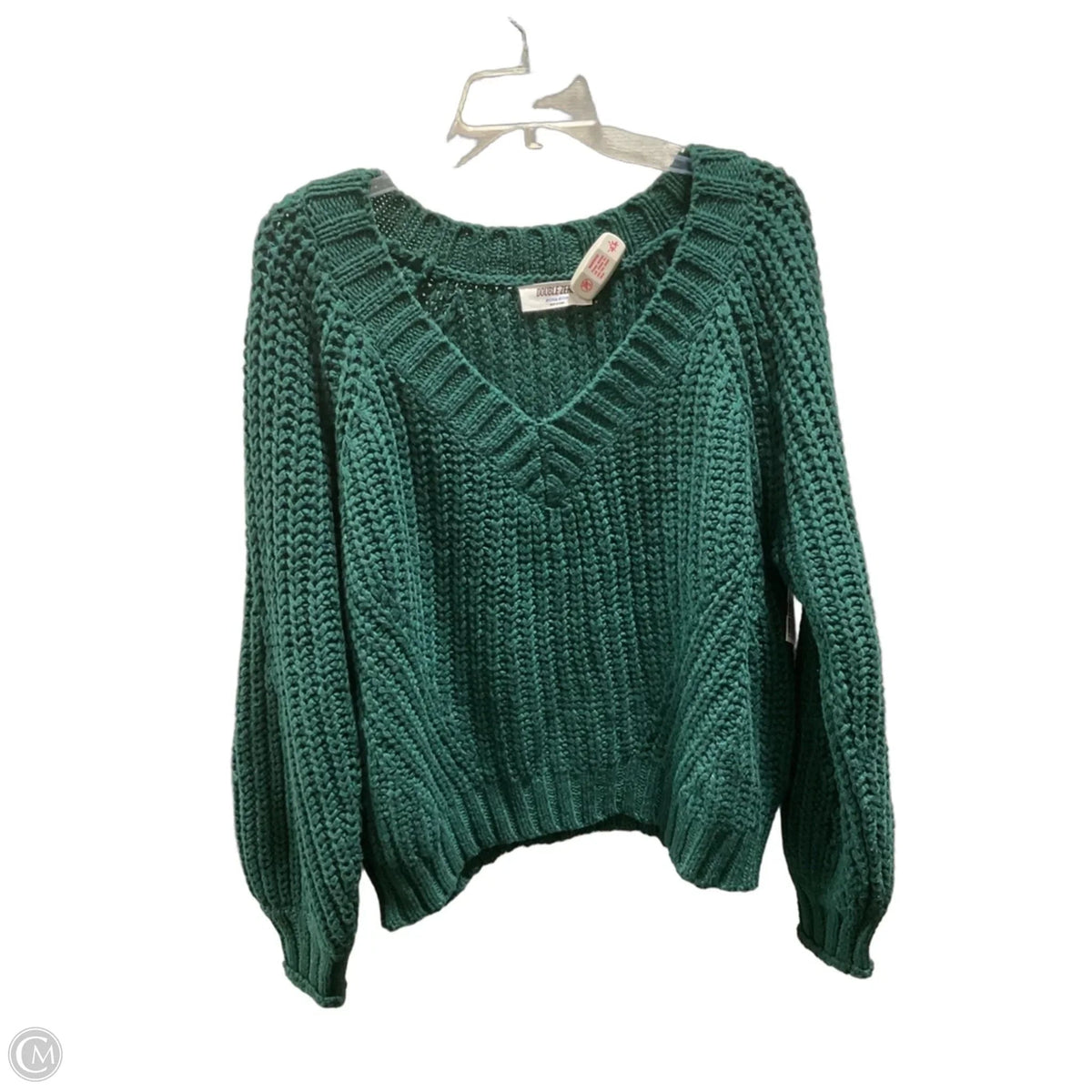 Sweater By Double Zero In Green, Size: M
