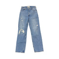 Jeans Boyfriend By Abercrombie And Fitch In Blue, Size:4