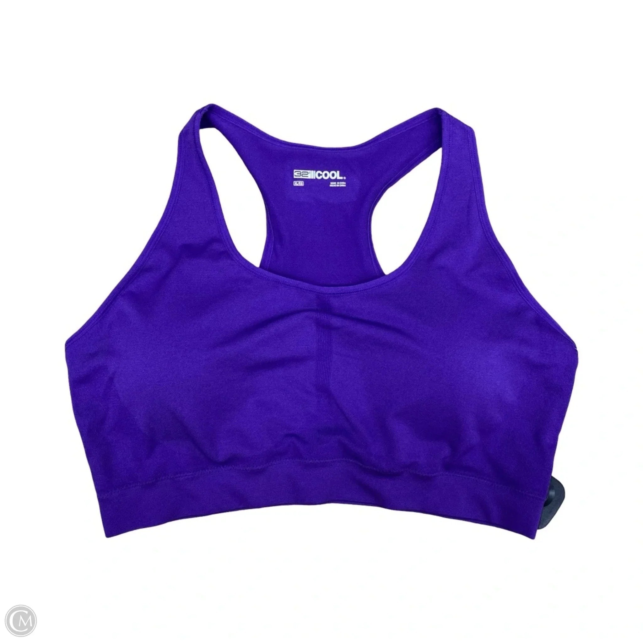Athletic Bra By 32 Degrees In Purple, Size: Xl