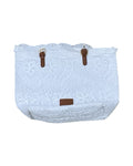 Handbag By Clothes Mentor In White, Size:Medium