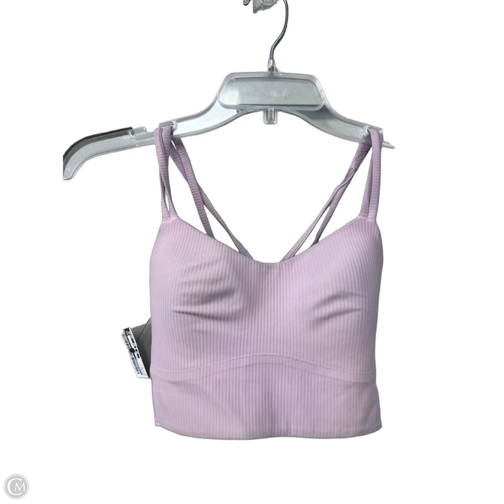 Athletic Bra By Lululemon In Pink, Size: 4