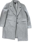 Coat Faux Fur & Sherpa By Nycc In Grey, Size:Xl