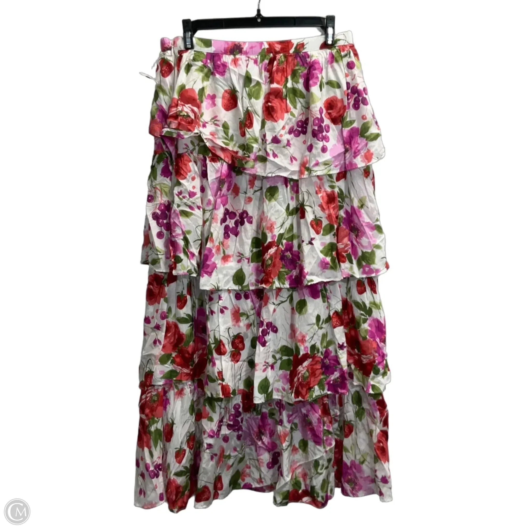 Skirt Maxi By Abercrombie And Fitch In Floral Print, Size: M
