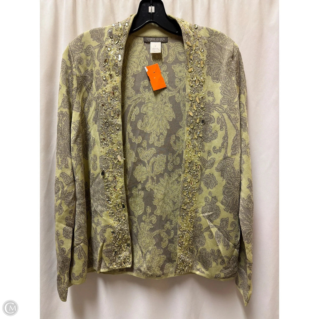 Cardigan By Sigrid Olsen In Green, Size: M