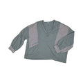 Top Ls By Pol In Blue, Size:L