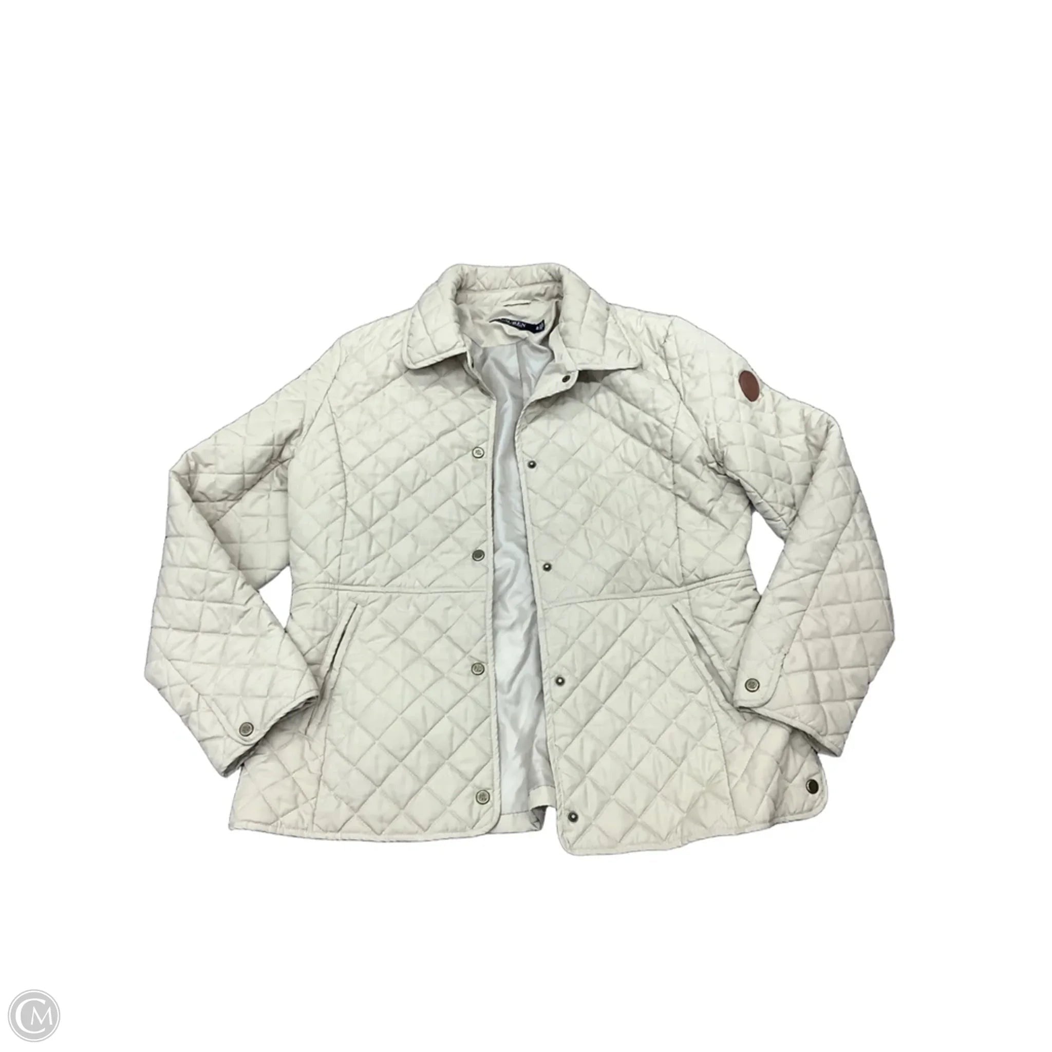 Jacket Puffer & Quilted By Ralph Lauren In Beige, Size: Xl