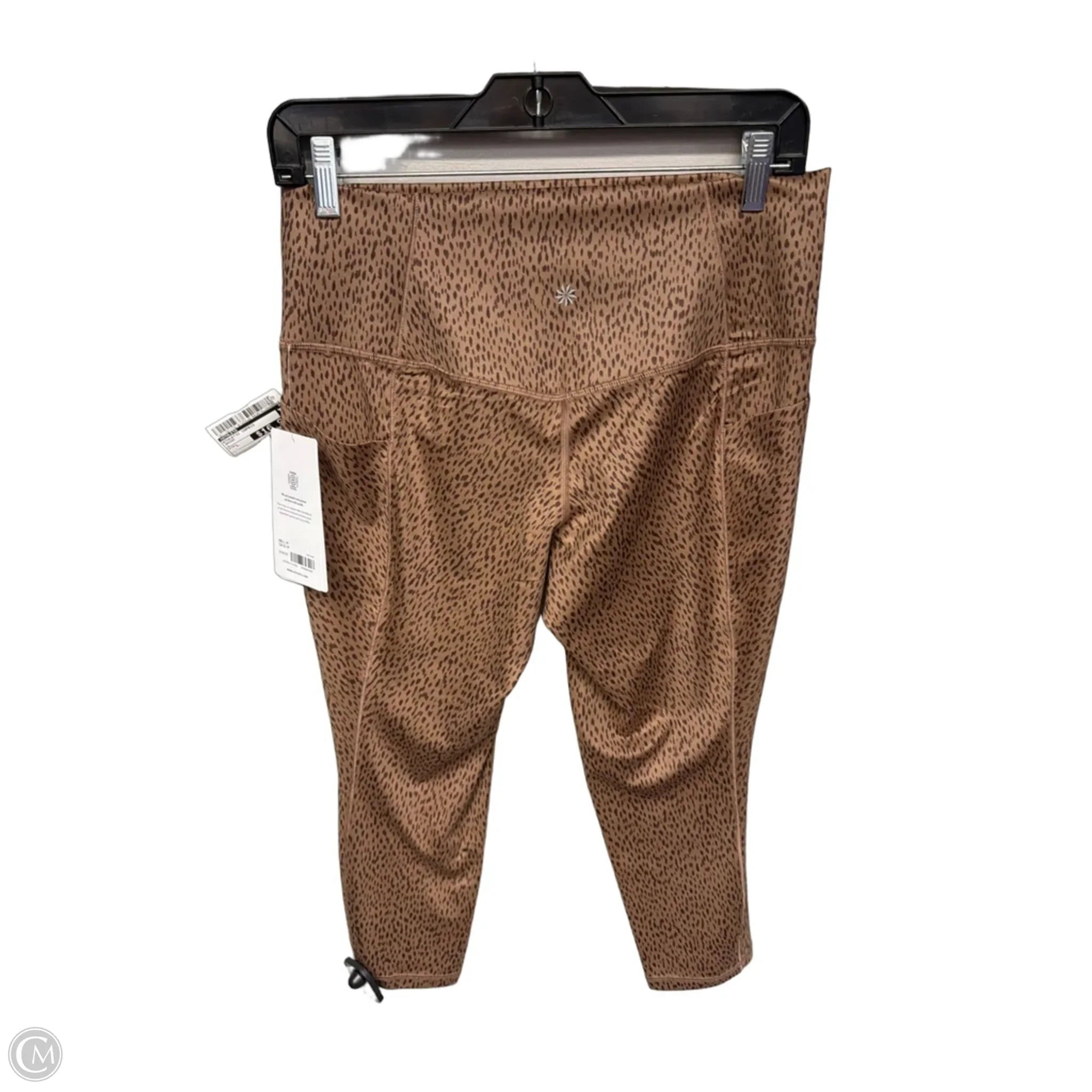 Athletic Capris By Athleta In Brown, Size: L