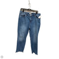 Jeans Cropped By Crown And Ivy In Blue Denim, Size: 14