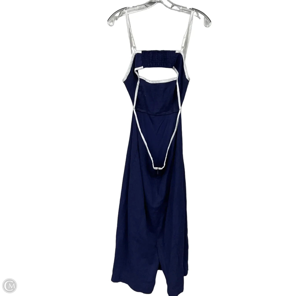 Dress Casual Maxi By Maeve In Blue, Size: M