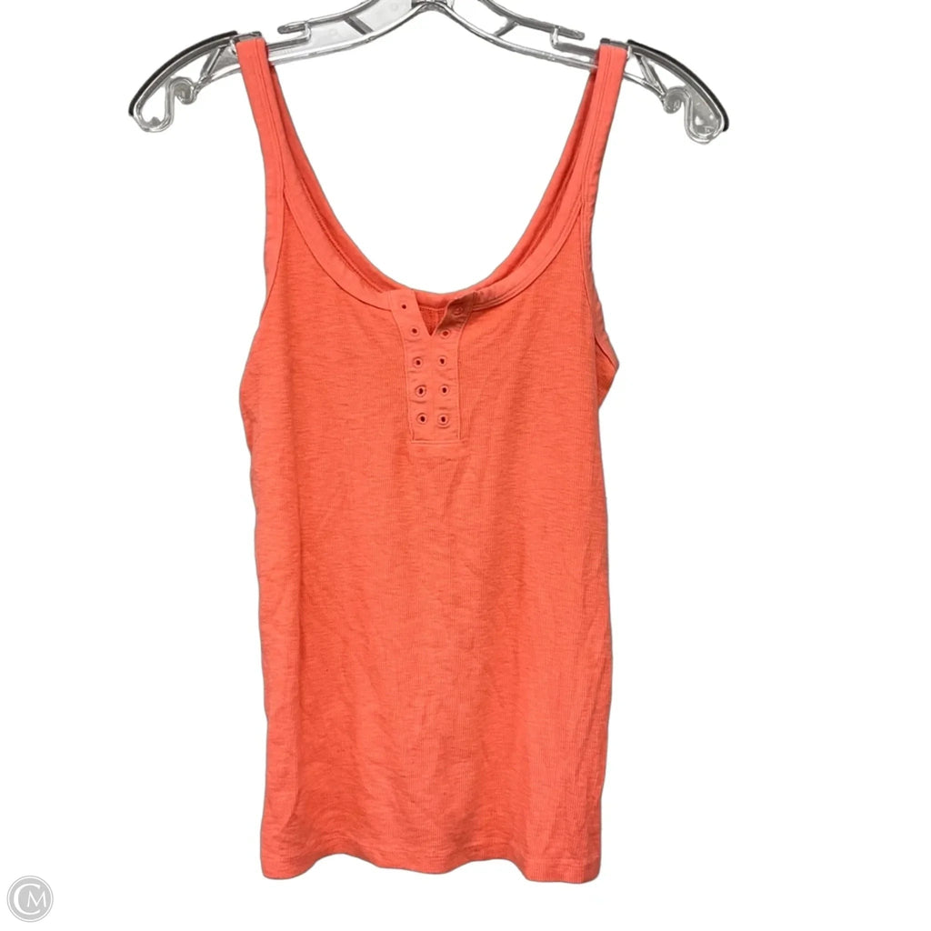 Top Sleeveless Basic By Aerie In Orange, Size: S