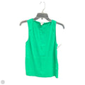 Top Sleeveless Basic By J. Crew In Green, Size: M