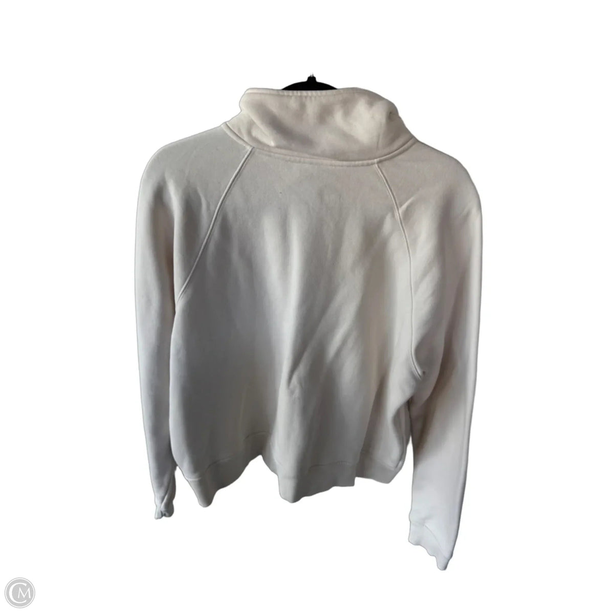 Athletic Sweatshirt Collar By Vuori In Cream, Size: L