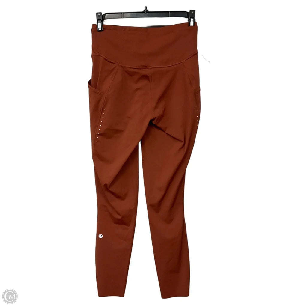 Athletic Leggings By Lululemon In Bronze, Size: 6