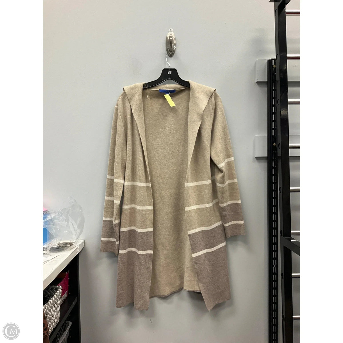 Cardigan By Apt 9 In Cream, Size: M