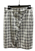 Skirt Midi By Cabi In Plaid Pattern, Size: 8
