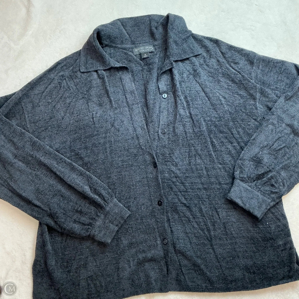Top Long Sleeve By Haven In Grey, Size: M