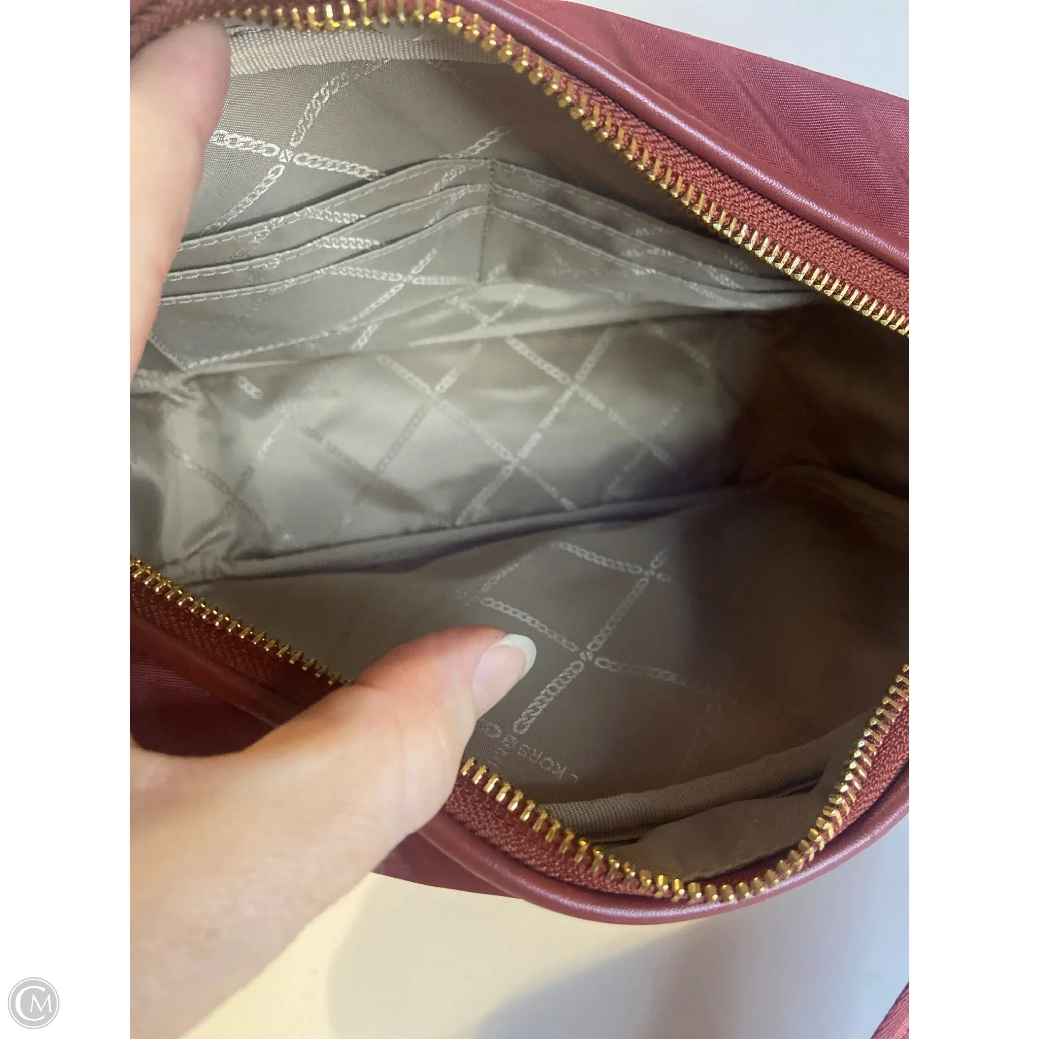 Crossbody Designer By Michael Kors, Size: Medium
