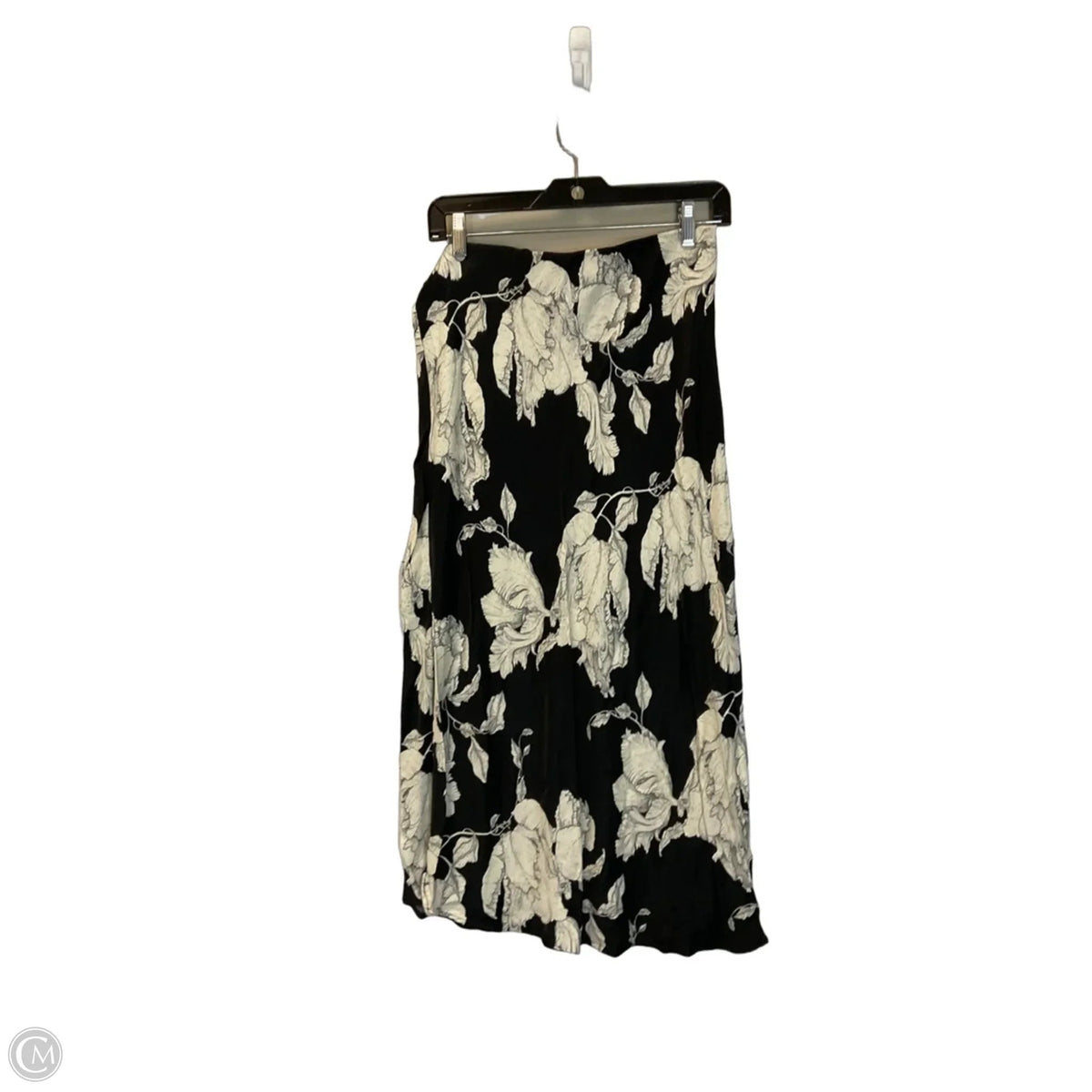 Skirt Maxi By H&m In Black, Size: M