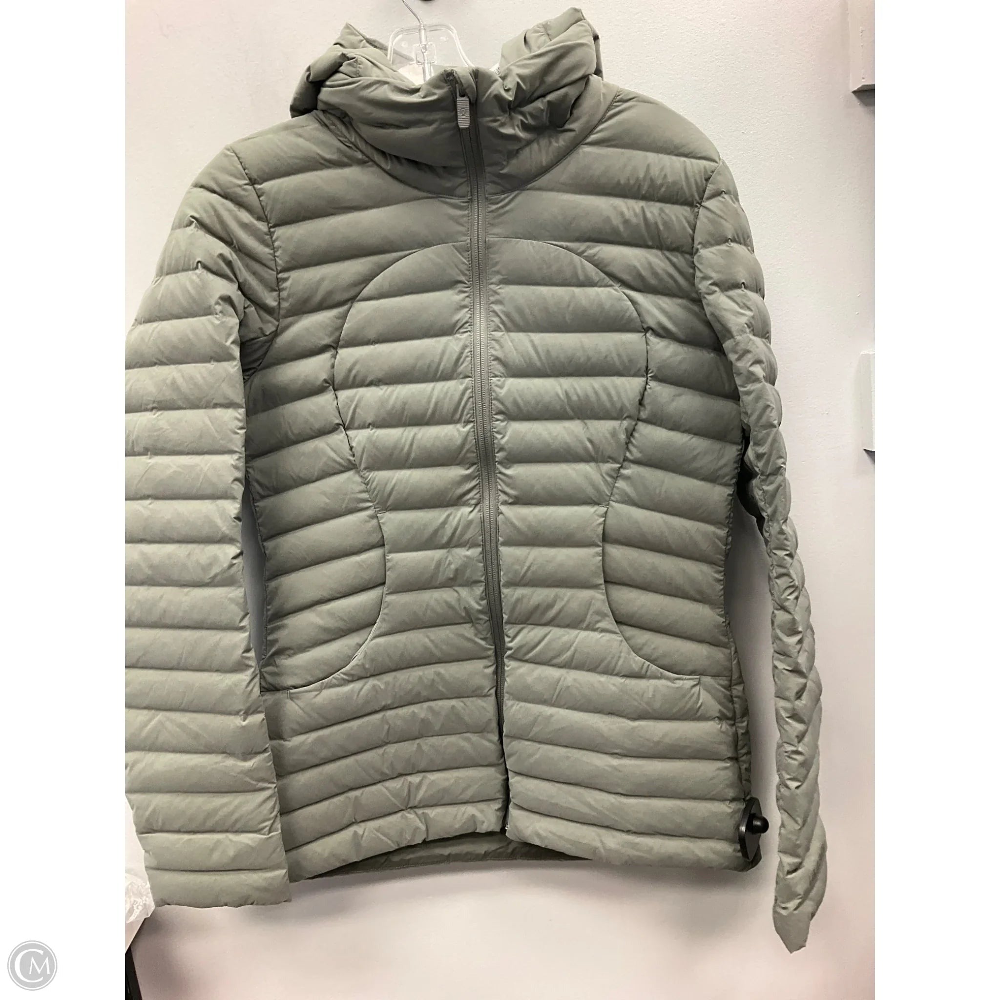 Jacket Puffer & Quilted By Lululemon In Green, Size: 6