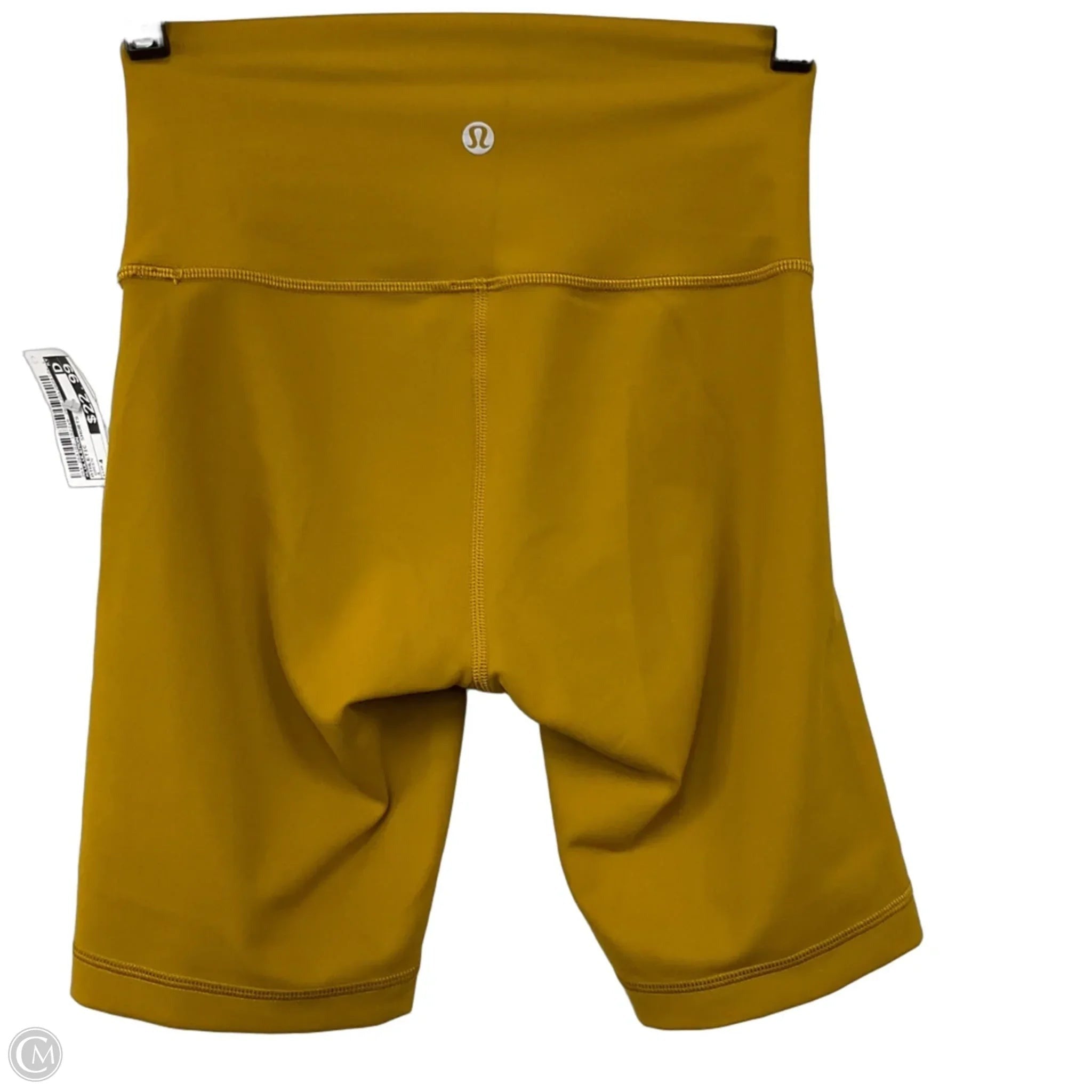Athletic Shorts By Lululemon In Green, Size: 4