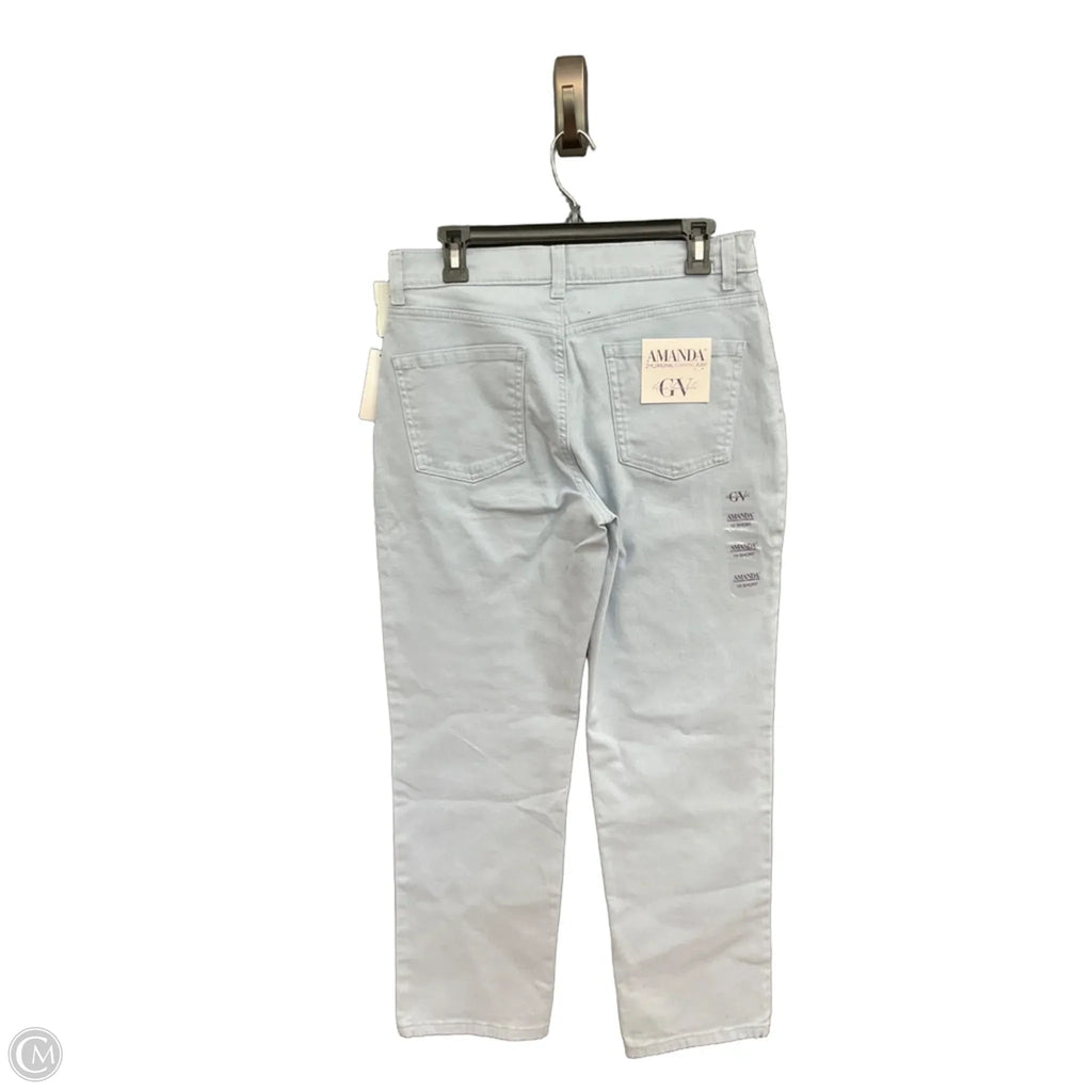 Capris By Gloria Vanderbilt In Blue, Size: 10