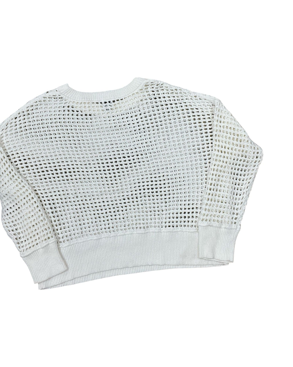 Sweater By A New Day In White, Size:1X