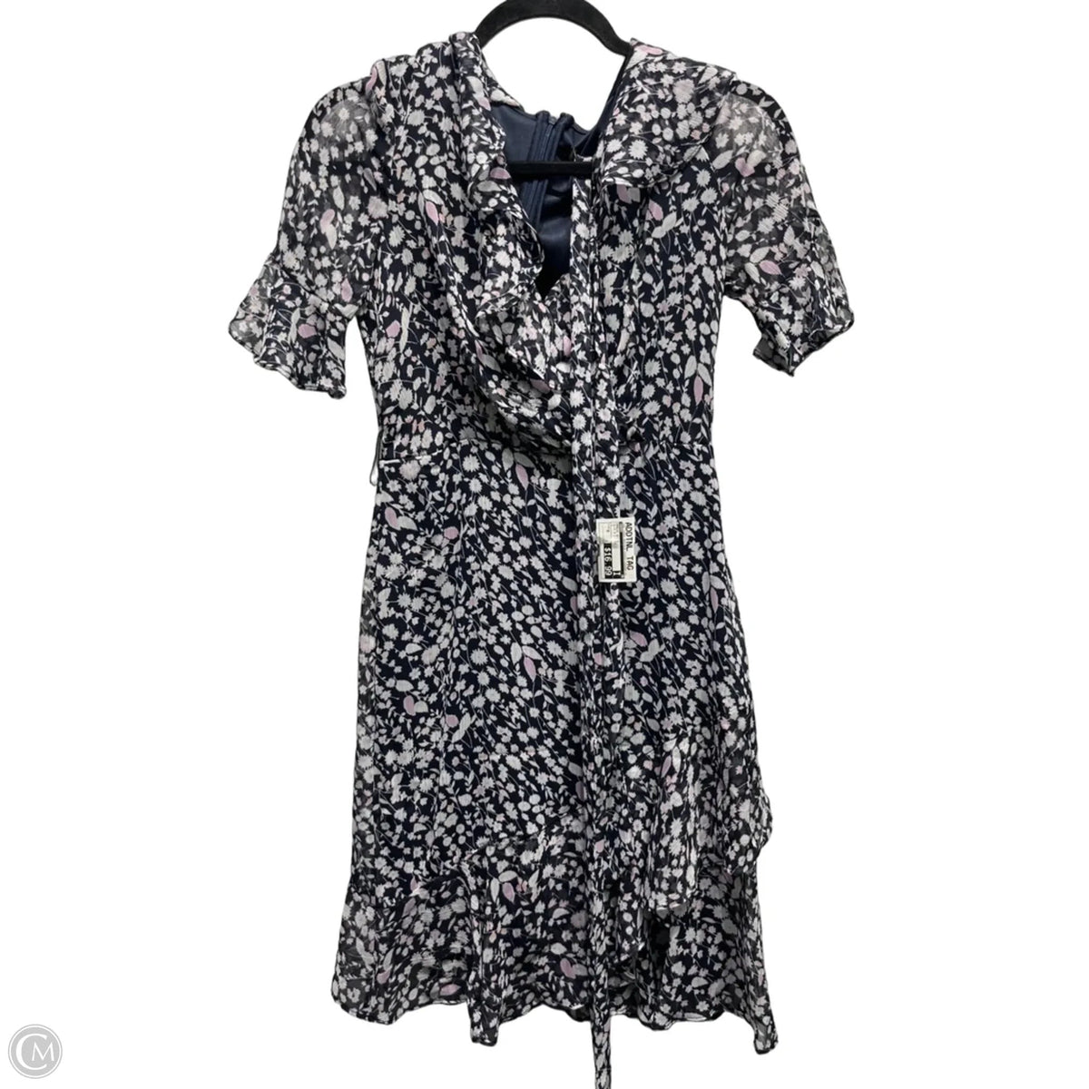 Dress Work By Dkny In Blue & Purple, Size: 0