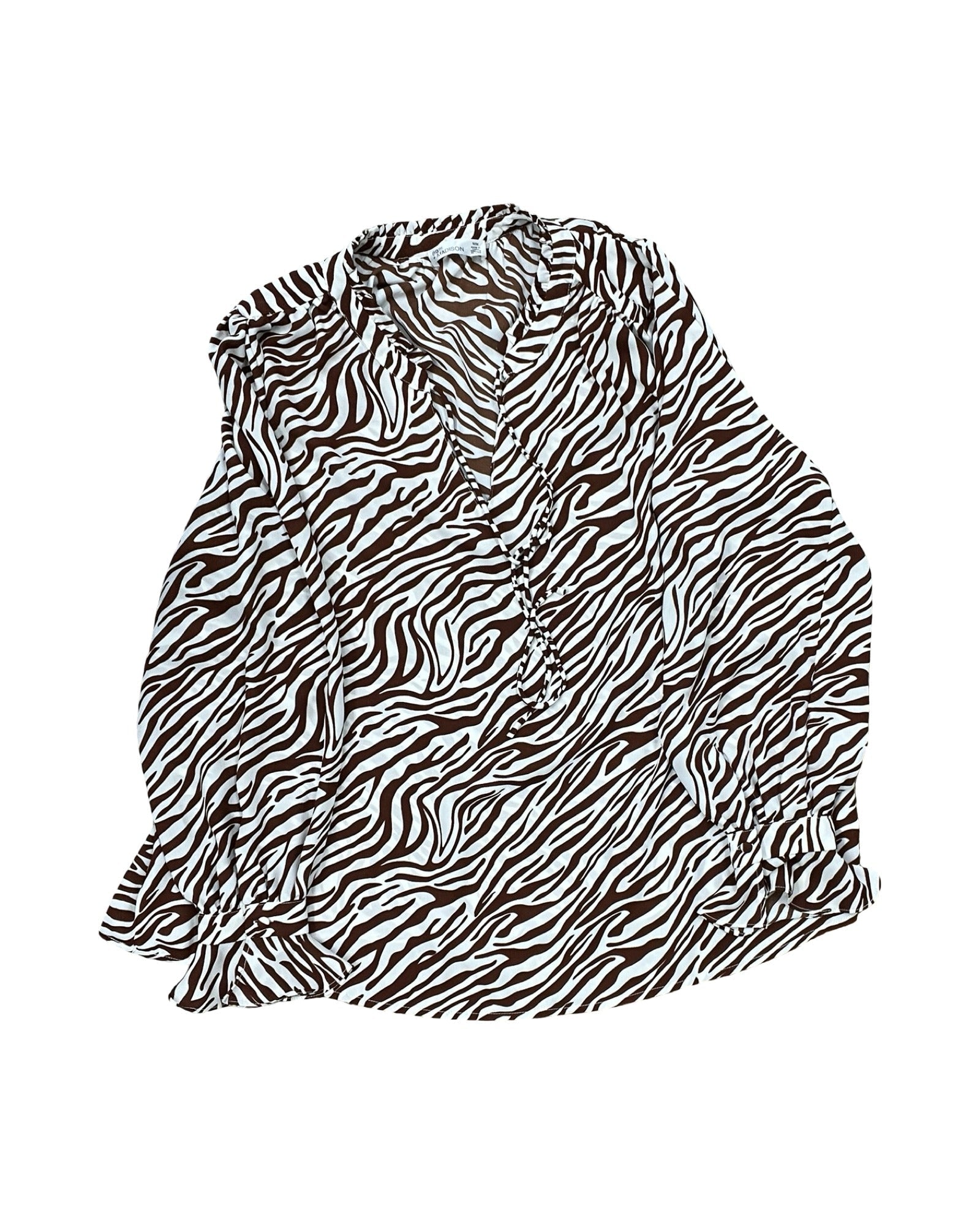 Top Ls By 89Th And Madison In Animal Print, Size:M