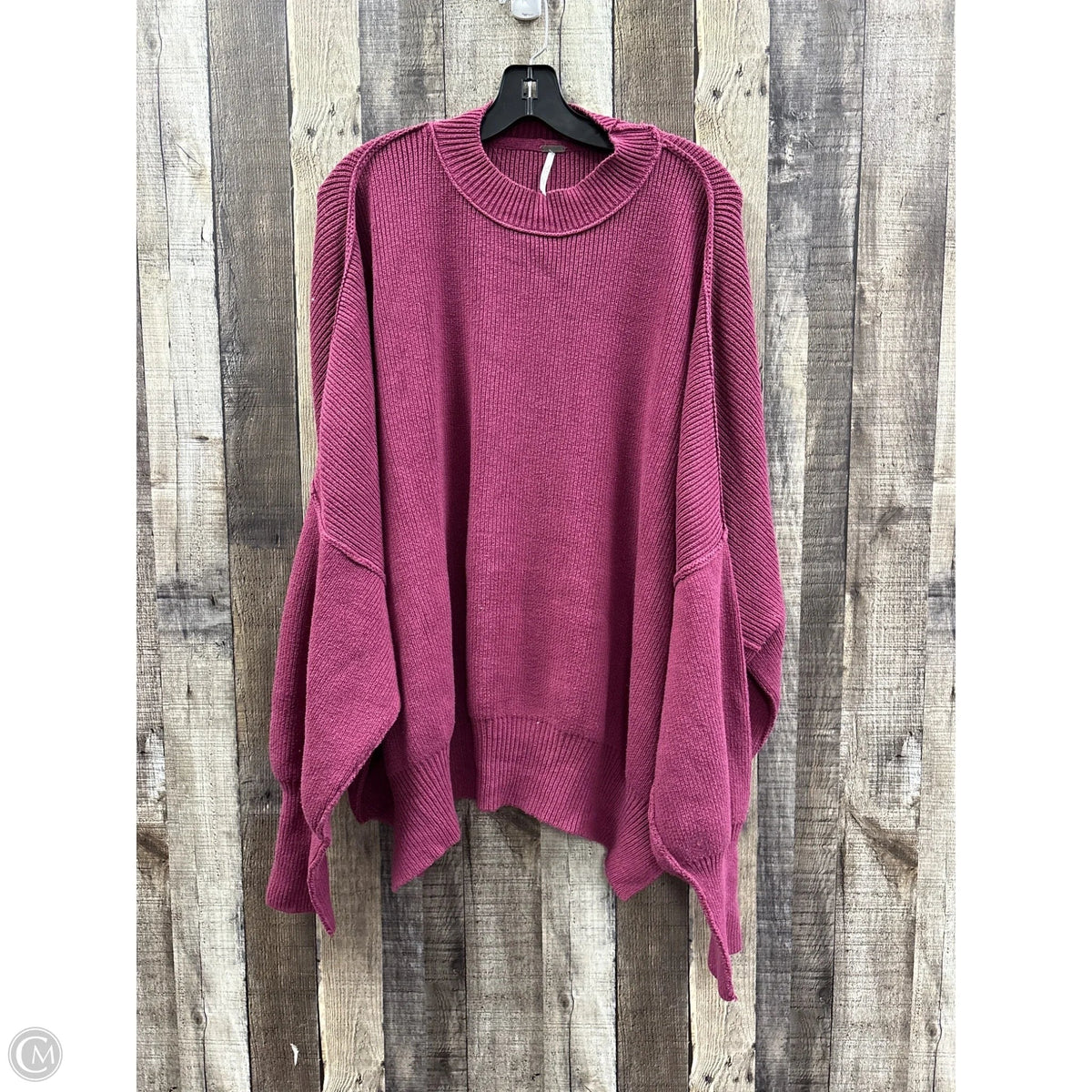 Sweater By Free People In Maroon, Size: M