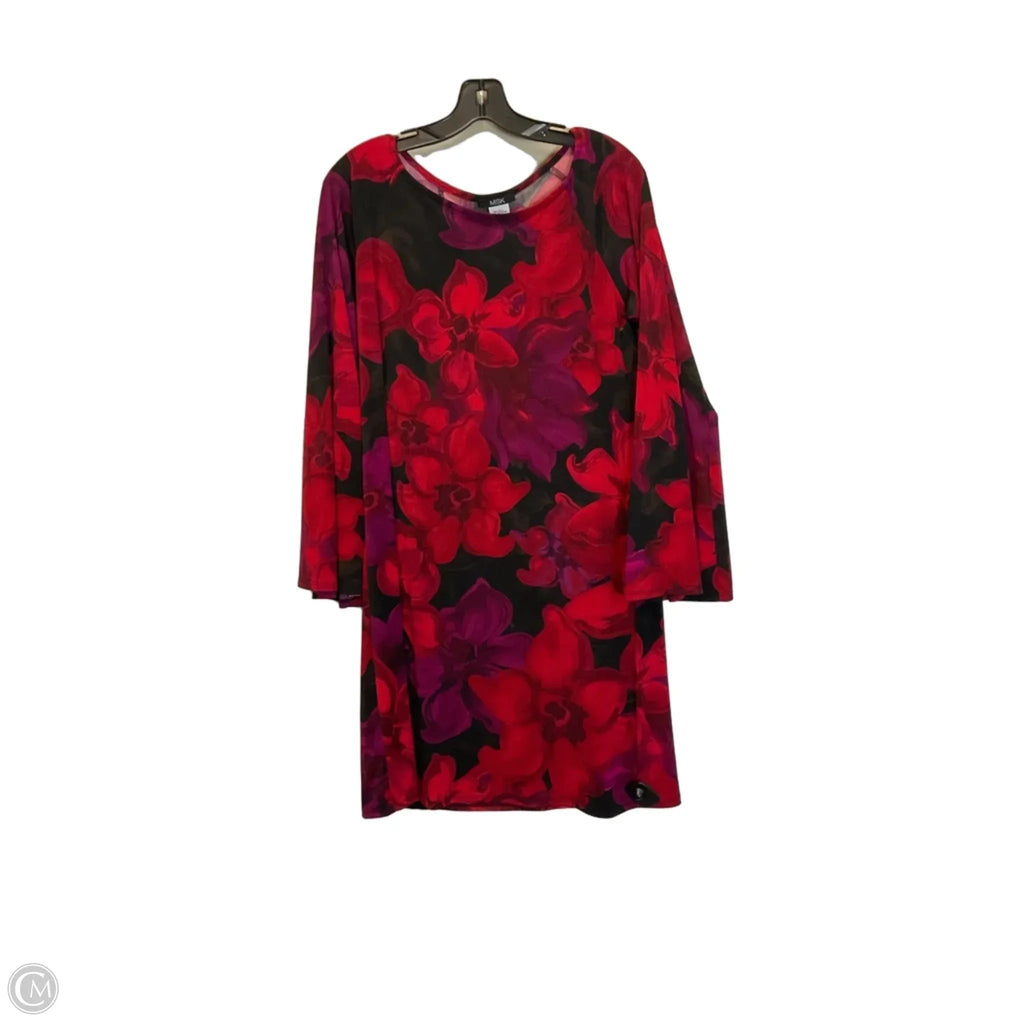 Dress Casual Midi By Msk In Floral Print, Size: S