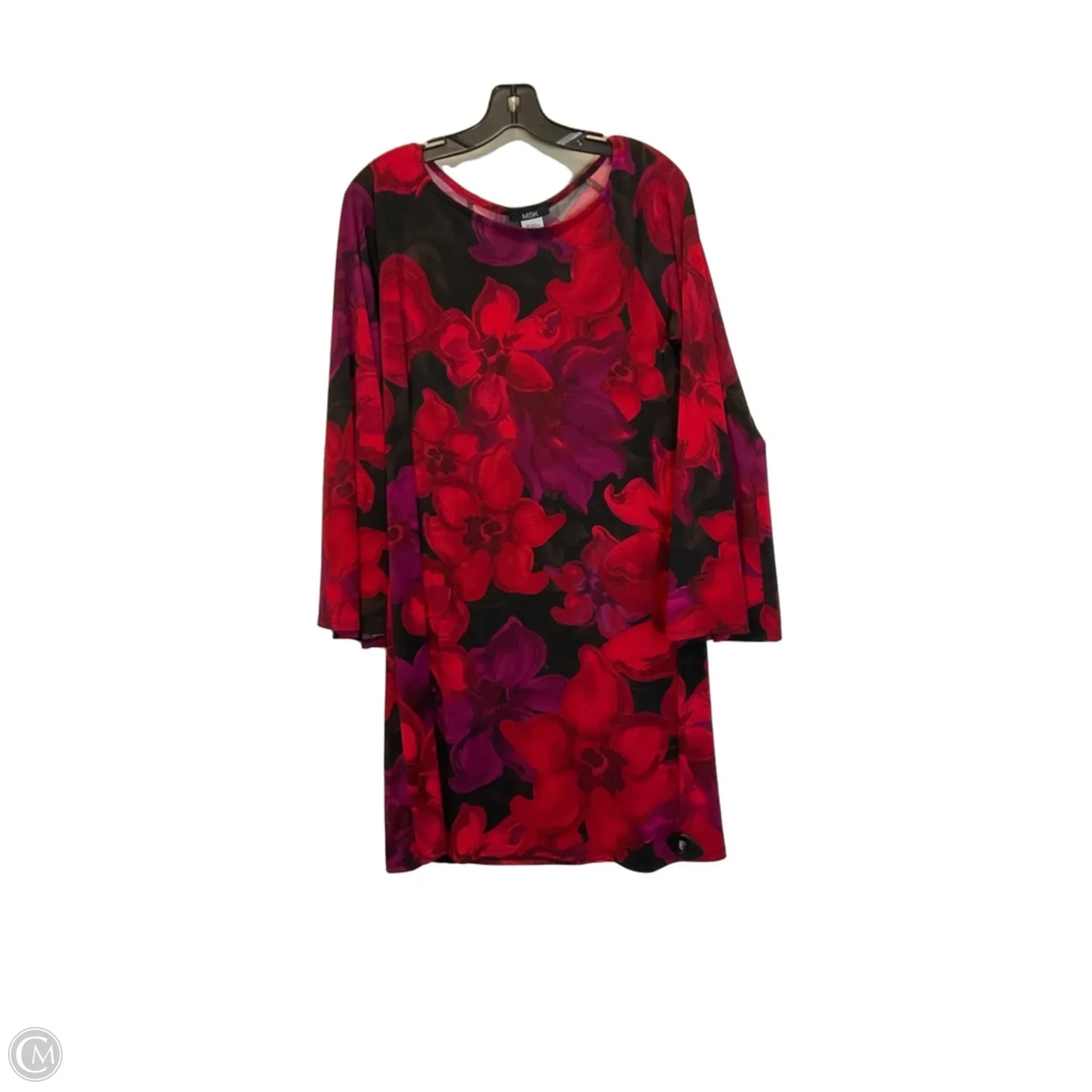 Dress Casual Midi By Msk In Floral Print, Size: S