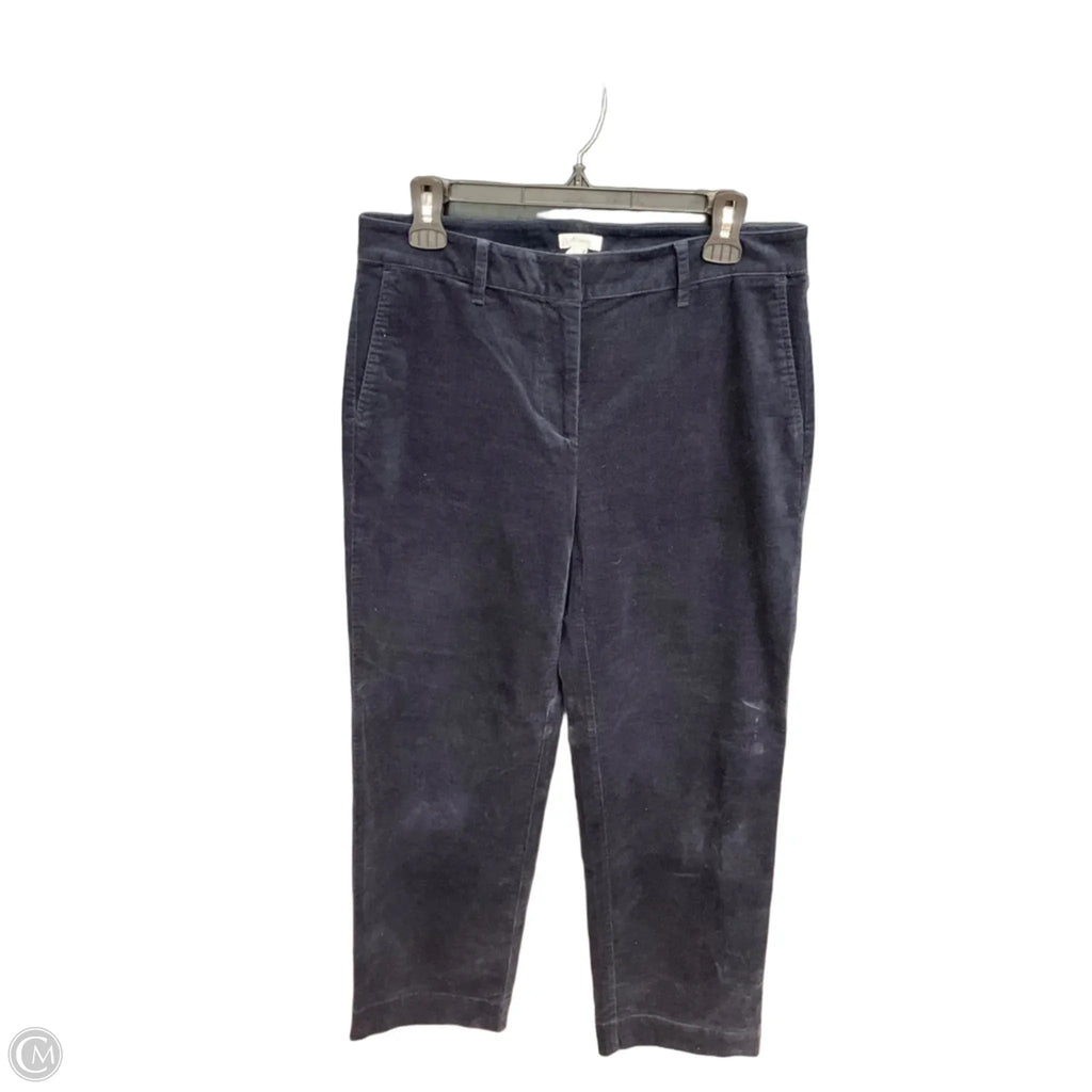 Pants Corduroy By J. Jill In Blue, Size: 8l