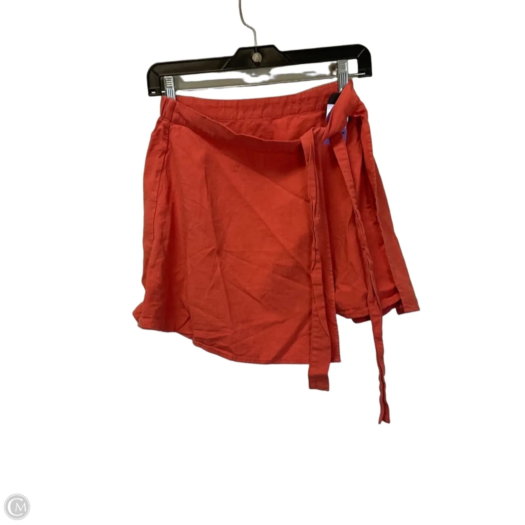 Skirt Mini & Short By A New Day In Orange, Size: Xs