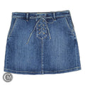 Skirt Mini & Short By Vince Camuto In Blue Denim, Size: 8