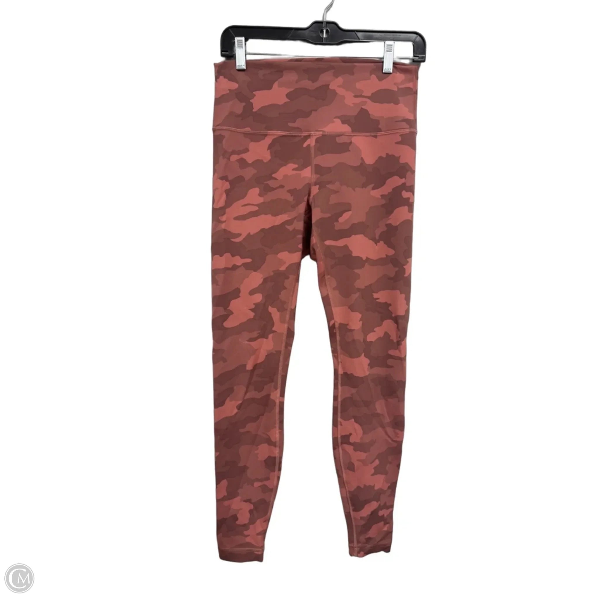 Athletic Leggings By Lululemon In Camouflage Print, Size: 10