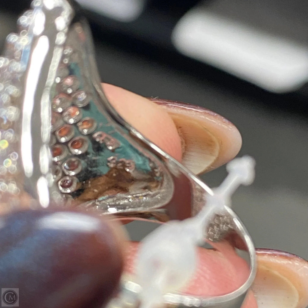 Ring Sterling Silver, Size: 9