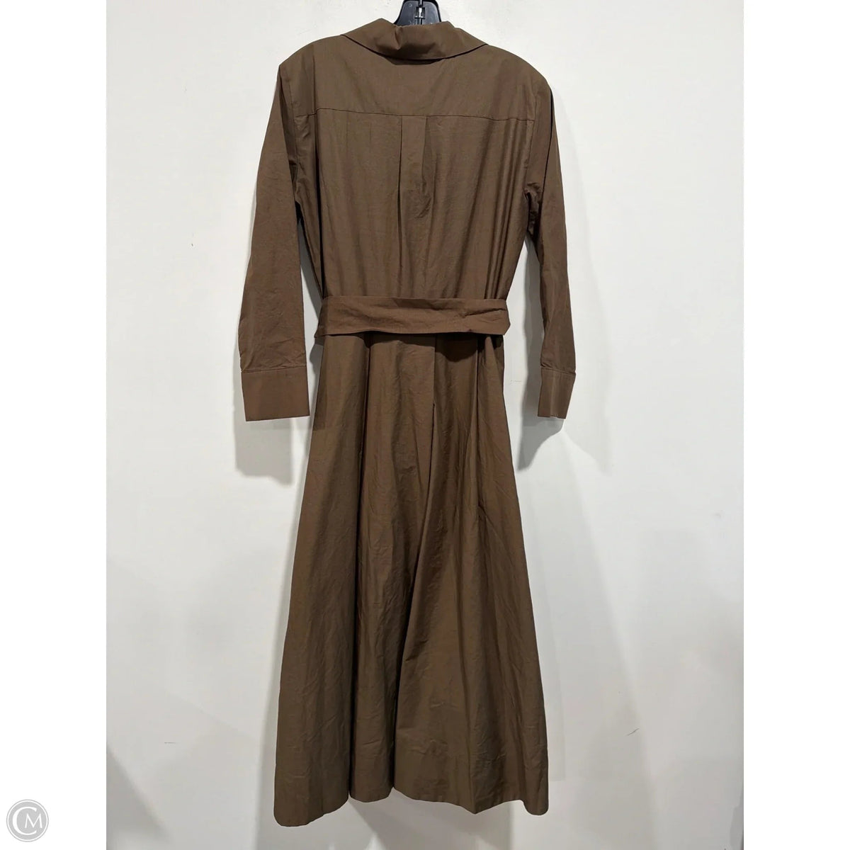 Dress Casual Maxi By Zara In Brown, Size: L