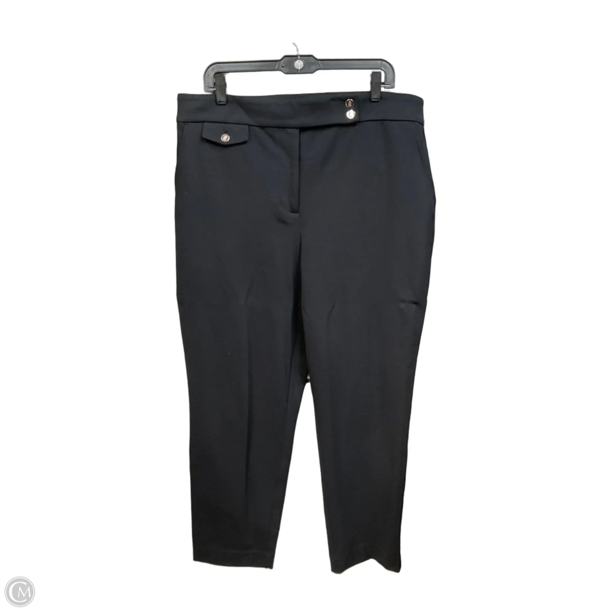 Pants Dress By Lauren By Ralph Lauren In Black, Size: 16