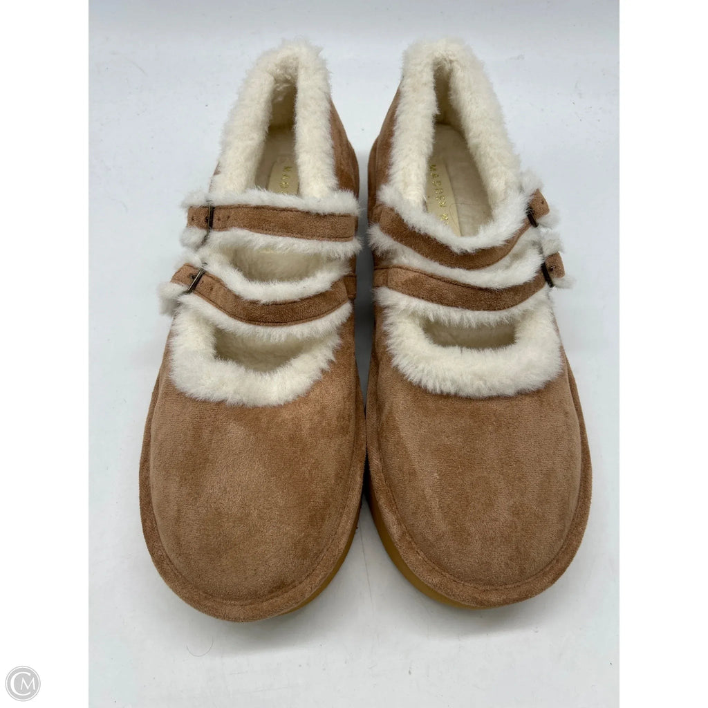 Shoes Heels Platform By Madden Nyc In Brown, Size: 11