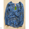 Blouse Designer By Lilly Pulitzer In Blue, Size: S