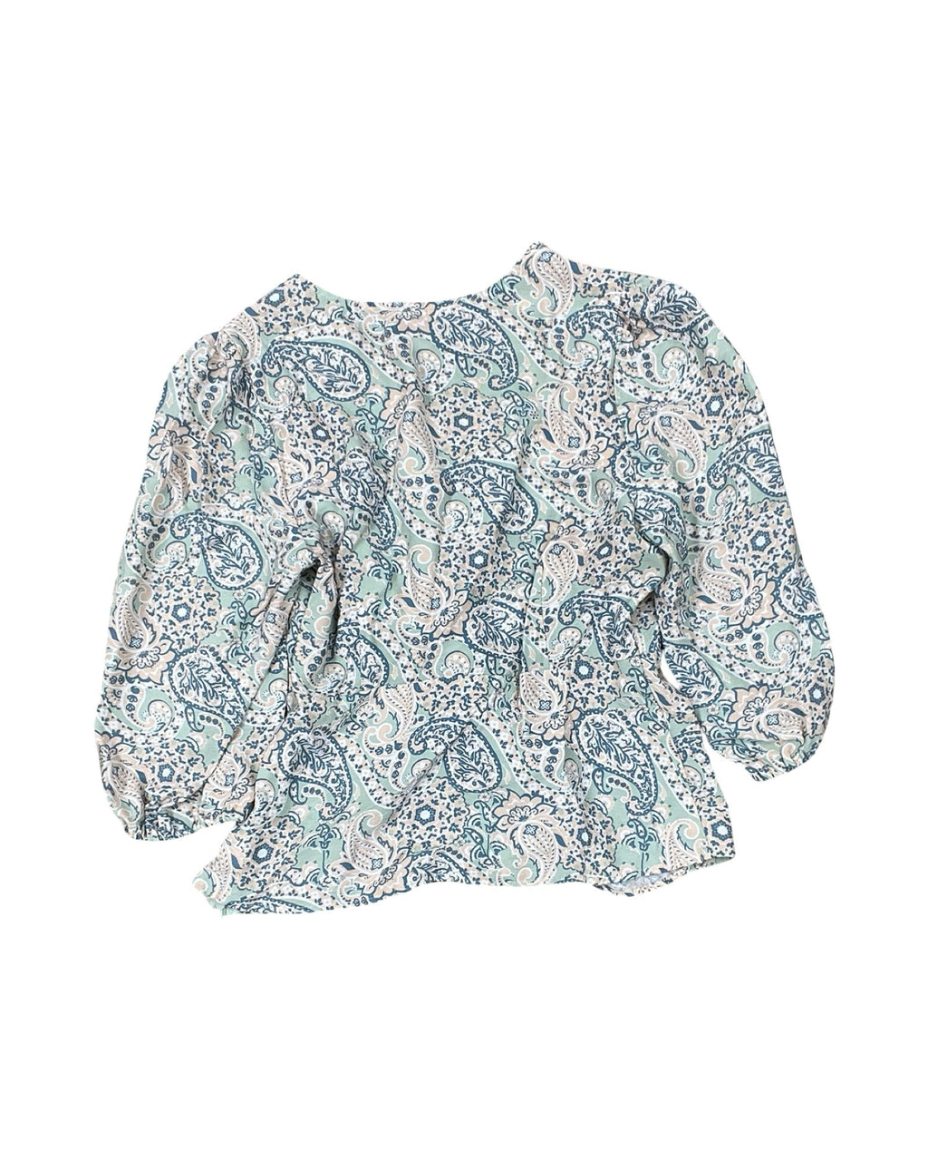 Blouse 3/4 Sleeve By 89Th And Madison In Green, Size:M