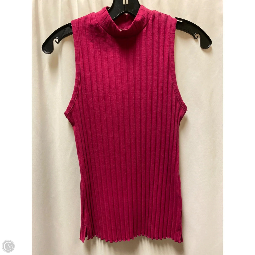 Top Sleeveless By A New Day In Pink, Size: Xs