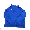 Sweatshirt Hoodie By Nike In Blue, Size: M
