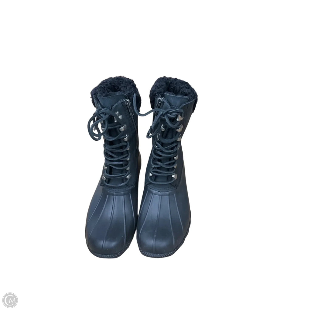 Boots Rain By Sperry In Black, Size: 7.5