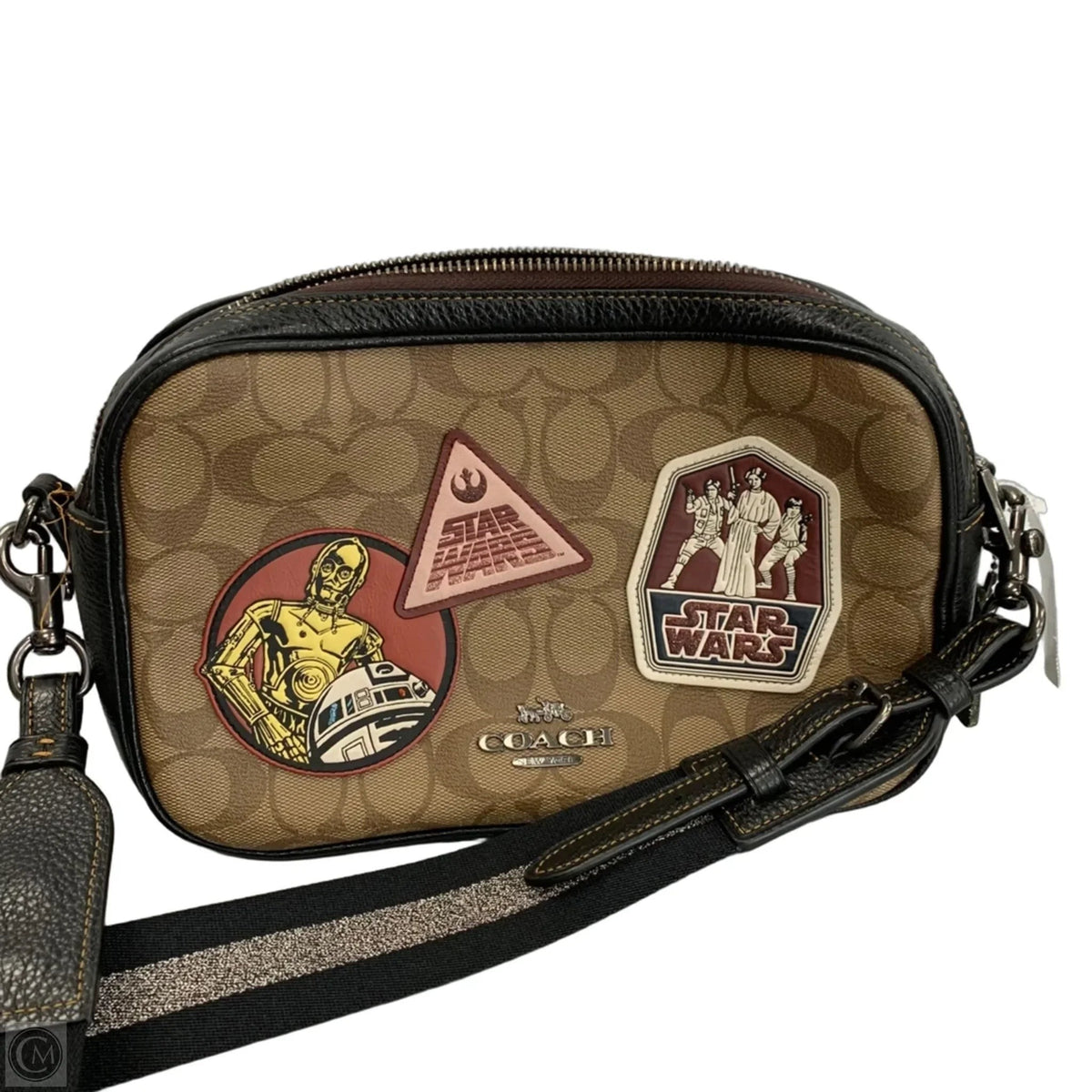 Crossbody Designer By Coach x Star Wars, Size: Large