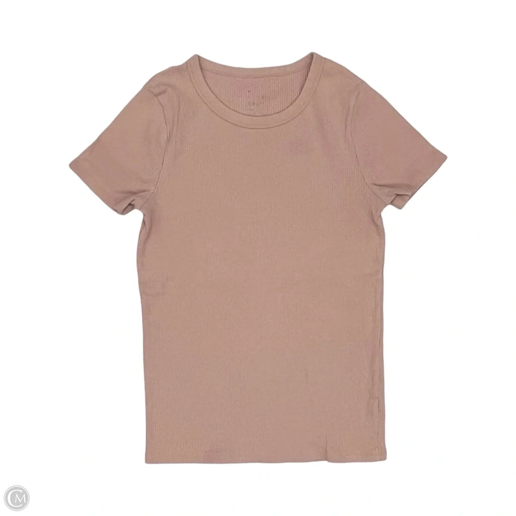 Top Short Sleeve By A New Day In Pink, Size: S
