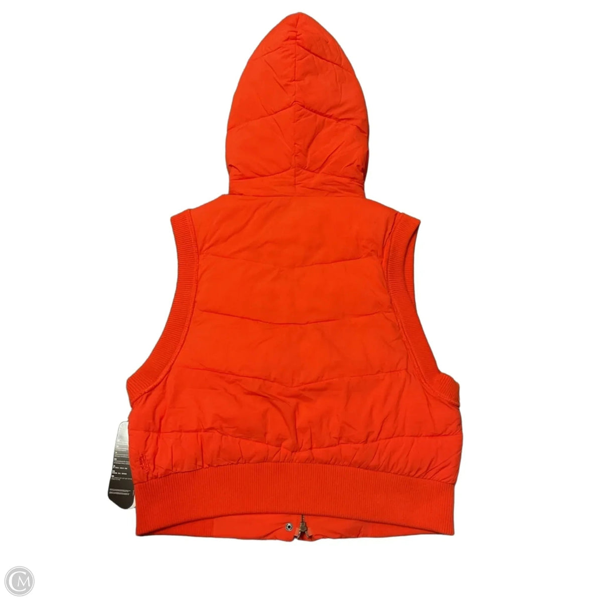 Vest Puffer & Quilted By Free People In Orange, Size: M